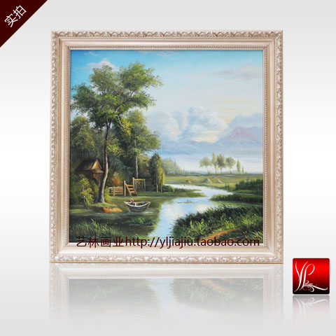 商品名称：欧式古典风景油画|美式乡村风景油画|山水风景油画定制乐清画廊|乐清油画|